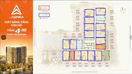 The aspira sở hữu căn hộ lõi tod thanh toán 6,8 triệu ngân hàng hỗ trợ tới 80% 10% kí hđmb