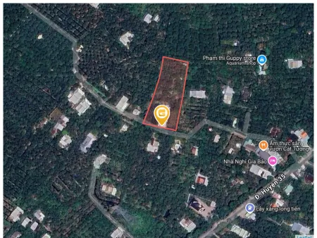Bán nhà 2400m² có sẵn 213m² thổ cư ngang 28m giá 2.6 tỷ tại Xã Long Tiên