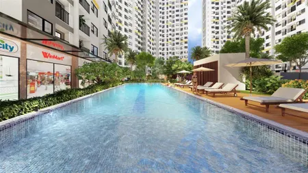 Duy nhất căn 2pn, hướng đông nam view hồ bơi thoáng mát, pháp lý chuẩn, tt 20% đến khi nhận nhà
