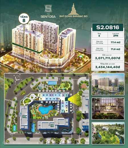 Tt sớm chỉ 2,7 tỷ sở hữu căn 2pn diện tích 71,6m2 chung cư vinhomes thanh hóa. view ngoại khu