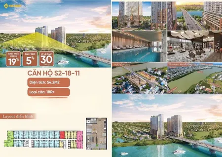 Cắt lỗ 100 triệu căn view sông view pháo hoa sun spana hoà xuân chuyển nhượng nhanh trước tết