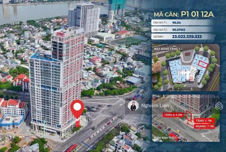 Shophouse khối đế p1 sun cosmo đà nẵng ngay mặt tiền đường ngô quyền liền kề phố tây an thượng