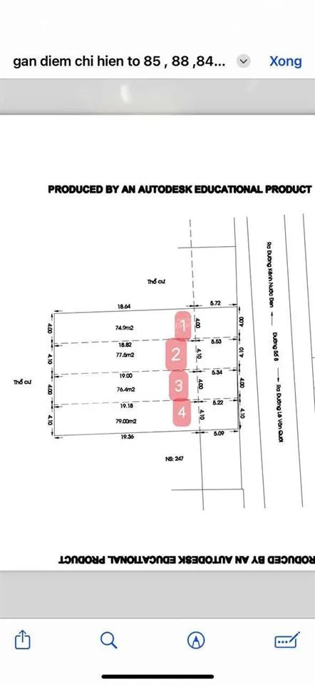 Đất mặt tiền đường số 8 giáp tân phú, ngay công viên kênh nước đen 4x26m (odt 79m2) chỉ 8.35 tỷ
