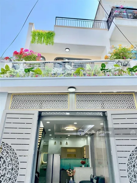 Nhà đẹp có phòng ngủ dưới 4x13m đường 5m tân thới hiệp 14 giáp gò vấp , tiện ích đầy đủ