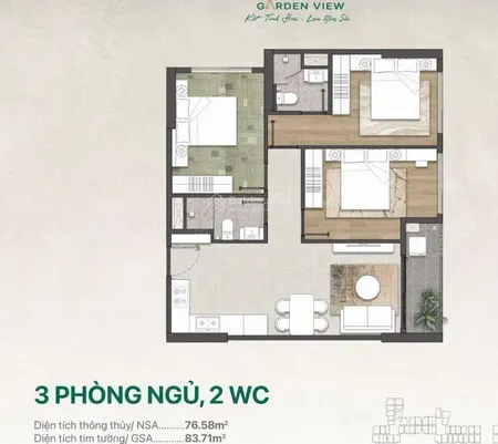 Căn 3pn 83m2 chỉ tt 450tr = sở hữu ngay căn hộ mặt tiền nguyễn chí thanh. 0941
