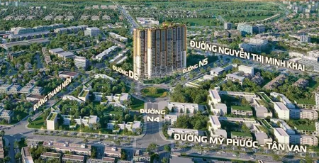 Căn hộ 2pn ngay metro số 1 chỉ 600 nhận nhà và sổ