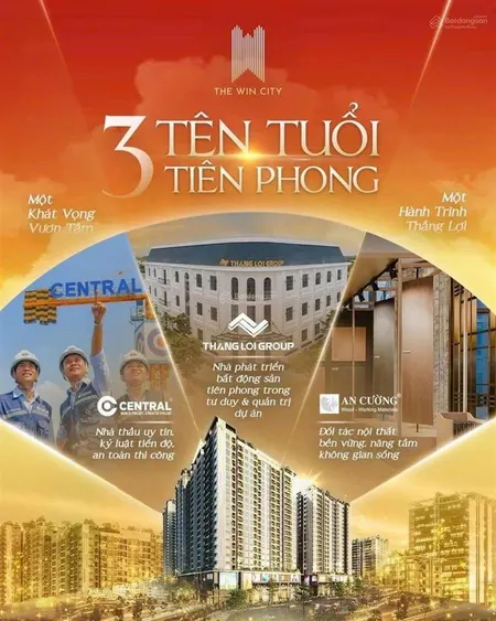 Căn hộ 1pn giá ưu đãi tại the win city, 1,6 tỷ, 47m2, đức hòa hạ, long an