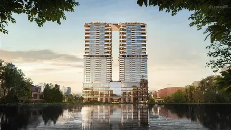 Sở hữu căn hộ cao cấp full nội thất 1pn view sông hồng chỉ với 20% tại rivea hoàng mai, ck 19,5%