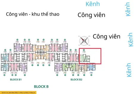 Căn góc hoa hậu 95m2 view rất đẹp và thoáng, hàng hiếm, giá từ 48tr full vat