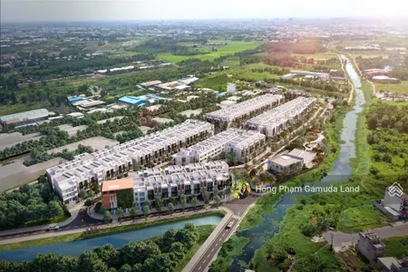 Nhà phố compound the meadow bình chánh mua trực tiếp cđt gamuda land