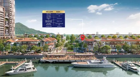 Shophouse 3 tầng view sông symphony ngang 9.7m nhìn thẳng bến du thuyền ck 12% tặng vàng sổ lâu dài