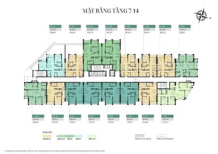 Bán căn hộ chung cư đẹp tại northern emerald, 7,8 tỷ, 80m2, 2pn, 2wc, nhiều tiện ích