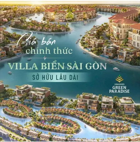 Cần bán lại biệt thự song lập khu biệt thự đảo phương án giãn xây dựng trong 24 tháng