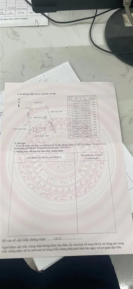 Lô đất nằm gần trục chính. khu đất nguyên thủy gần nhà dân