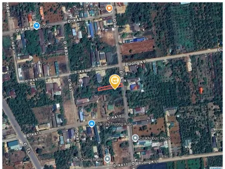 Bán đất 224m² có sẵn 60m² thổ cư ngang 5m giá 2 tỷ tại Phường Tân An