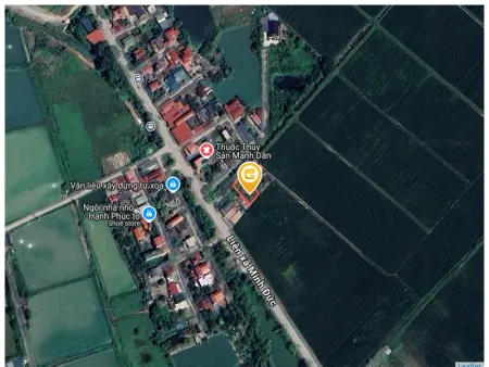 Bán đất 324m² full thổ cư ngang 14-14,5m giá 12 tỷ tại Xã Ứng Hòa