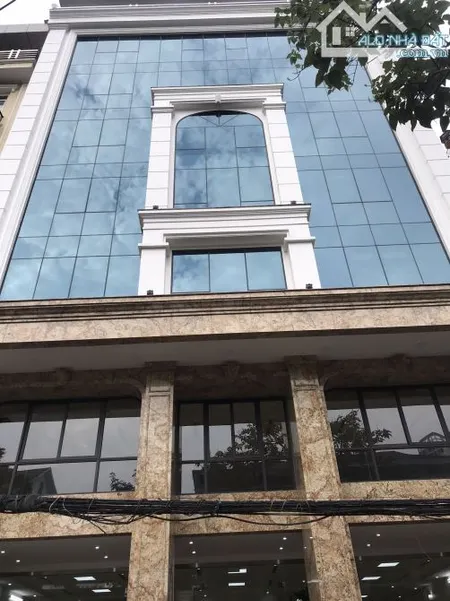 Cho thuê nhà đường Lê Đức Thọ, Nam Từ Liêm. DT 120m, 7 tâng, 1 hầm, thông sàn, thang máy.