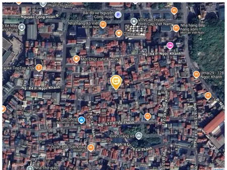 Bán đất 31,5m² full thổ cư ngang 8m giá 9 tỷ tại Đường Ngọc Khánh Phường Giảng Võ