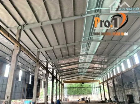Cho thuê xưởng có sẵn cẩu trục 5 tấn. 2000m2. ngay KCN Thạnh Phú . Vĩnh Cửu. Đồng Nai