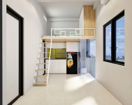 CHDV Gác Lửng 20m² – Full Nội Thất – Giá Chỉ 3.5 Triệu