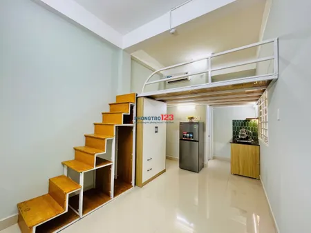 Phòng Gác Lửng Full Tiện Nghi Ngay Chu Văn An