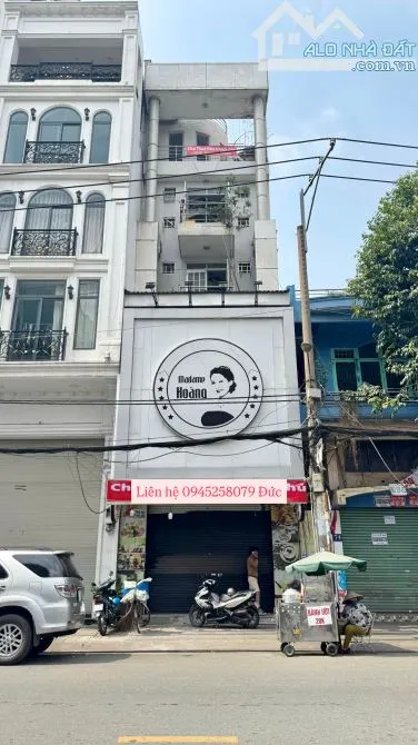Cho thuê nhà mặt tiền đường Tân Mỹ Quận 7 DT 4x20m