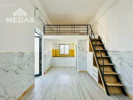 Phòng mới xây full nt rộng 35m2, ban công lớn thoáng ngay lê văn khương, mega market