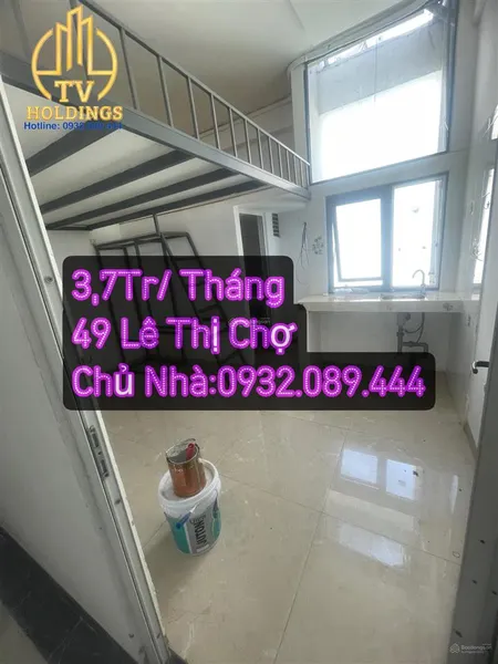 Cho thuê phòng đường lê thị chợ q7, qua crescent mall chỉ 7 phút.