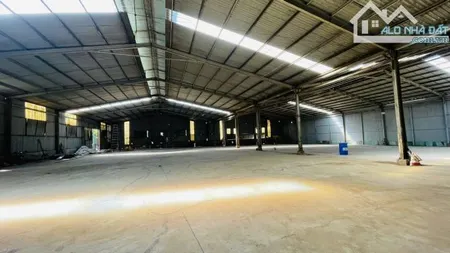 XN056. Cho Thuê Xưởng 4500m2. Diện tích đất 5400m2 TBA 225kva (có thể nâng bình). Giá chỉ