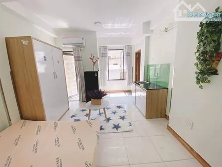Cho thuê căn hộ Studio Ban công thoáng Q4 gần chợ 200, ĐH Luật, ĐH Nguyễn Tất Thành