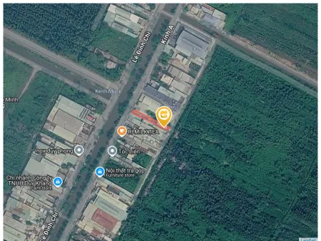 Bán đất 200m² có sẵn 94m² thổ cư ngang 5m giá 4.3 tỷ tại Đường Kênh A Xã Bình Lợi