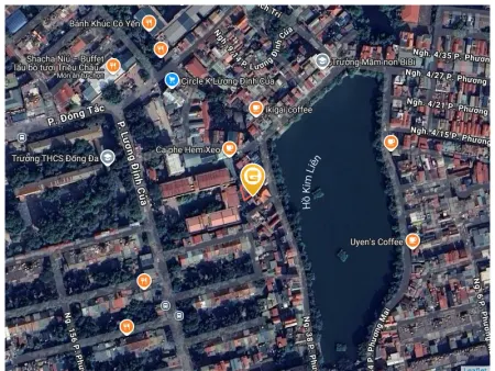 Bán đất 98.2m² full thổ cư ngang 12.3m giá 27.6 tỷ tại Đường Phương Mai Phường Kim Liên