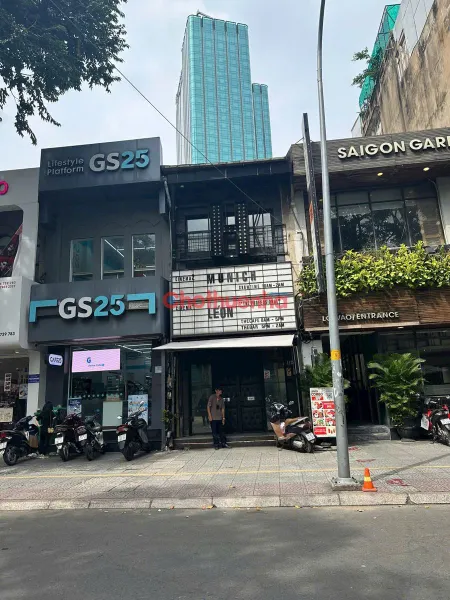 Cho thuê MB ngay mặt tiền Hồ Tùng Mậu, Phường Bến Nghé, Quận 1.