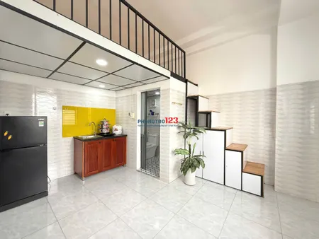 PHÒNG GÁC LỬNG 25m2 FULL TIỆN NGHI LÝ THƯỜNG KIỆT GẦN ĐẠI HỌC BÁCH KHOA
