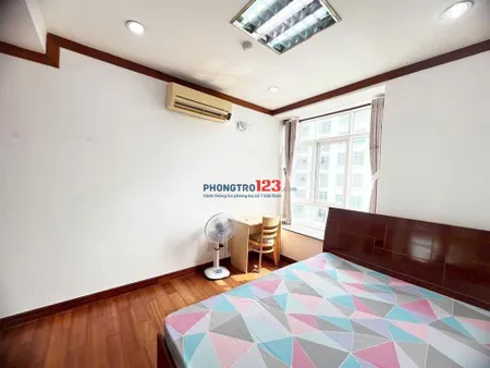 Phòng mới đầy đủ nội thất trong chung cư an ninh 24/24 ở Quận 7 gần cầu Ánh Sao và hồ Bán Nguyệt