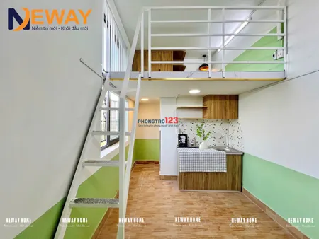 Phòng trọ mới xây 100% có gác, sẵn máy lạnh, nội thất cơ bản Gần Tên Lửa - Cầu Bà Hom