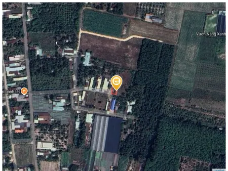 Bán đất 298.3m² có sẵn 100m² thổ cư ngang 10m giá 800 triệu tại Xã Châu Thành