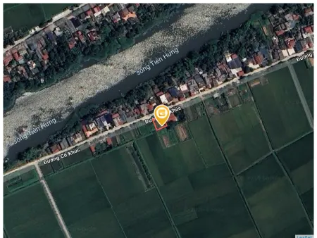 Bán đất 244,7m² có sẵn 244m² thổ cư ngang 15m giá 1.98 tỷ tại Xã Đông Tiên Hưng