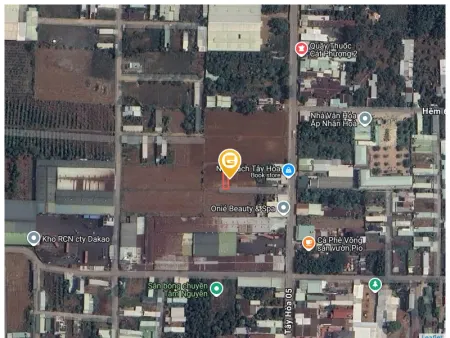 Bán đất 125m² ngang 5m giá 780 triệu tại Đường Tây Hòa 5 Xã Hưng Thịnh
