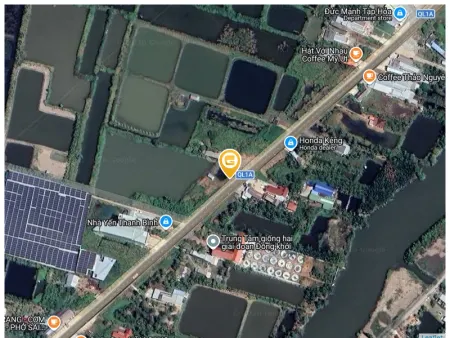 Đất nền ngang quốc lộ 1a chuẩn bị mở lộ 2 chiều nhiều tiềm năng, nằm giữa 2 chợ Phú Hưng và Nhà Phấn thích hợp làm kho và đầu tư các doanh nghiệp