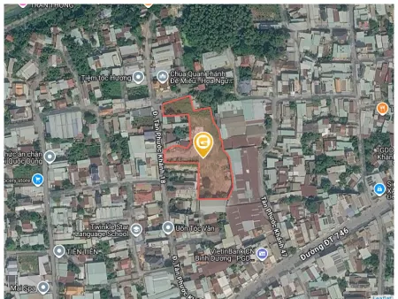 Bán đất 3000m² full thổ cư ngang 10m giá 98 tỷ tại Phường Tân Khánh