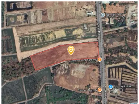 BÁN ĐẤT MT THẠNH THỚI - X. CẦN GIỜ - HCM
(Cách cổng chính Vinhomes Green Paradise Can Gio Khoảng 400m)