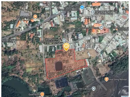 Bán đất 9677.8m² có sẵn 2000m² thổ cư ngang 100m giá 210 tỷ tại Xã Cần Giờ