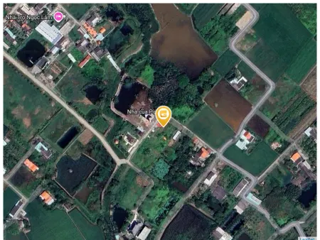 Bán đất 55m² thổ cư, ngang 9,16m, Giá 290 triệu tại xã Nhựt Tảo, Tây Ninh, cách 900m đường Tỉnh 832
