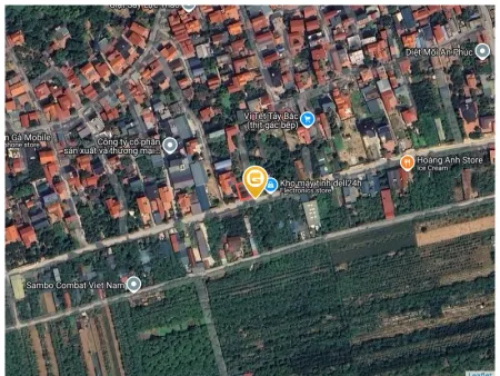 Bán đất 199.4m² có sẵn 199m² thổ cư ngang 13m giá 5 tỷ tại Xã Vĩnh Thanh