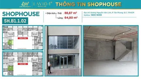 CHO THUÊ SHOPHOUSE- VỊ TRÍ “HOT” TẠI 𝐋𝐀𝐕𝐈𝐃𝐀 𝐏𝐋𝐔𝐒