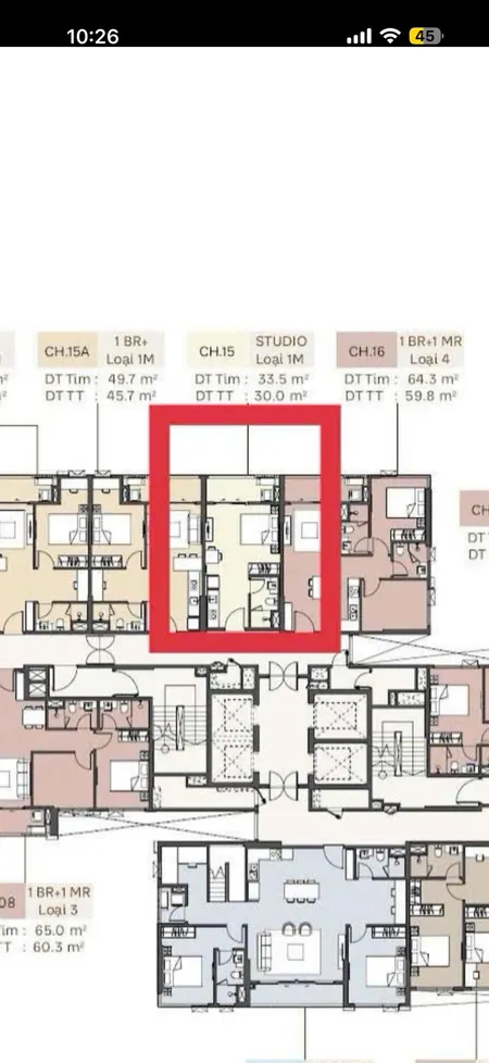 CHÍNH CHỦ BÁN STUDIO 30M2 – C3 TRINITY CENTRAL SQUARE, OCEAN PARK 2