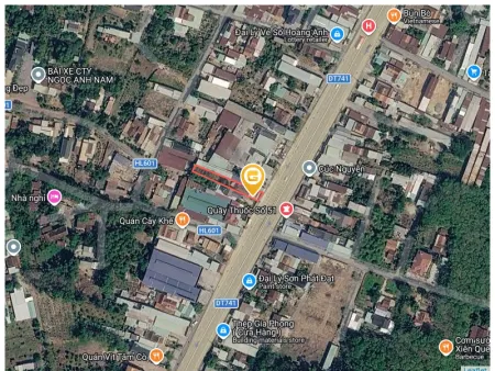 Bán nhà 516.2m² có sẵn 150m² thổ cư ngang 8.8m giá 13.5 tỷ tại Phường Hòa Lợi