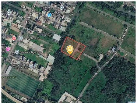 Bán đất 400m² có sẵn 380m² thổ cư ngang 10m giá 16 tỷ tại đường Nguyễn Duy Trinh Phường Long Trường