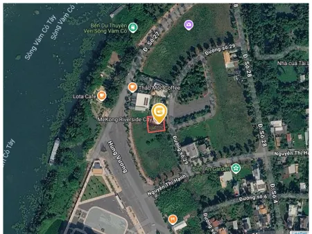 Bán đất 559m² full thổ cư ngang 20m giá 9.6 tỷ tại Phường Long An